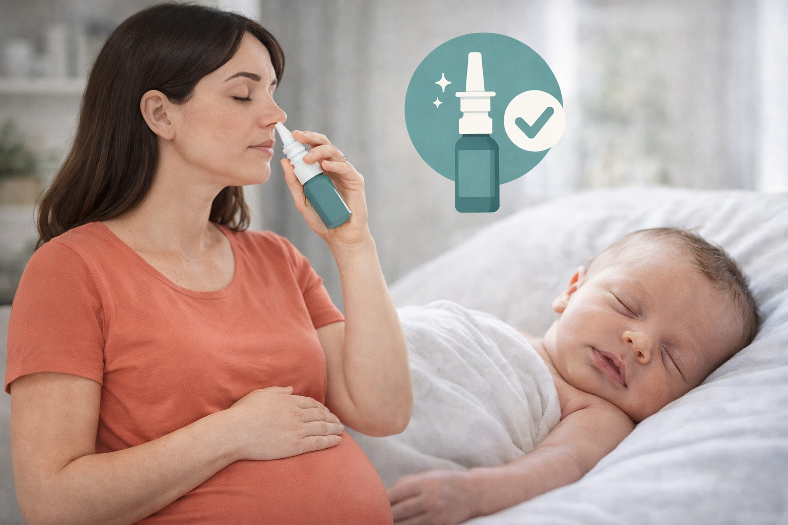 โรคจมูกอักเสบในระหว่างตั้งครรภ์: สเตียรอยด์ฉีดเข้าจมูกเป็นทางเลือกที่ปลอดภัยหรือไม่?