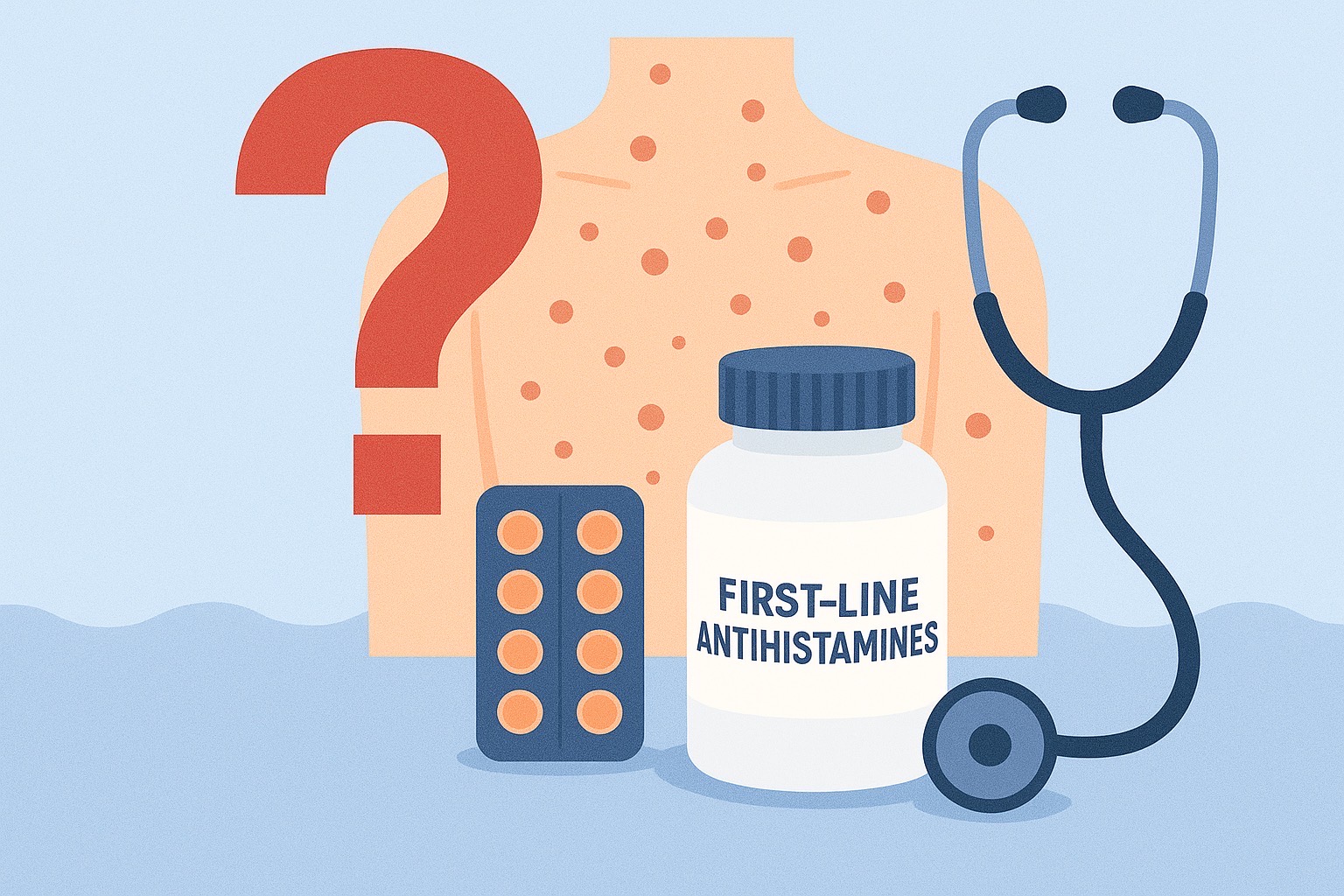 แนวทางการรักษาโรคลมพิษเรื้อรัง (Chronic urticaria) ที่ไม่ตอบสนองต่อยา First-Line Antihistamines